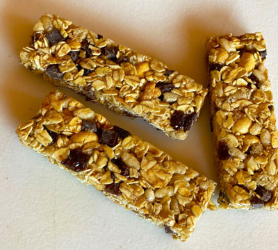 two oat bars